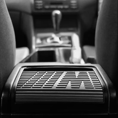 BMW e46 Hinterer Aschenbecher Abdeckung Mittelkonsole Rollo Deckel Coupe Cabrio