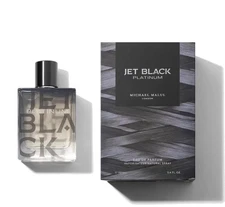 Michael Malul Jet Black Platinum 3.4 oz / 100 ml Eau de Parfum For Men Spray