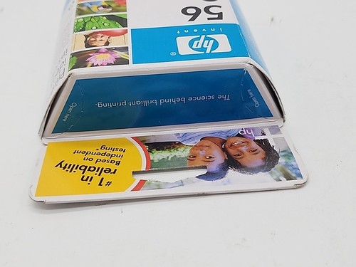 GENUINE HP 56 BLACK INK PRINTER CARTRIDGE OEM NEW EXPIRES 03/2008 - Picture 7 of 7