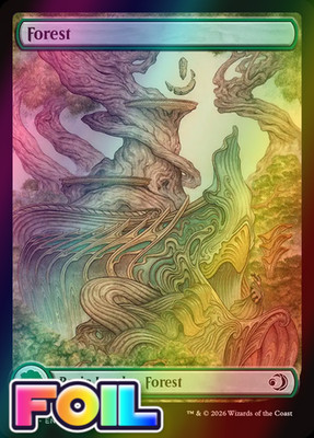 x1 Forest FOIL ECL Lorwyn Eclipsed MTG 278 M/NM 1x | eBay