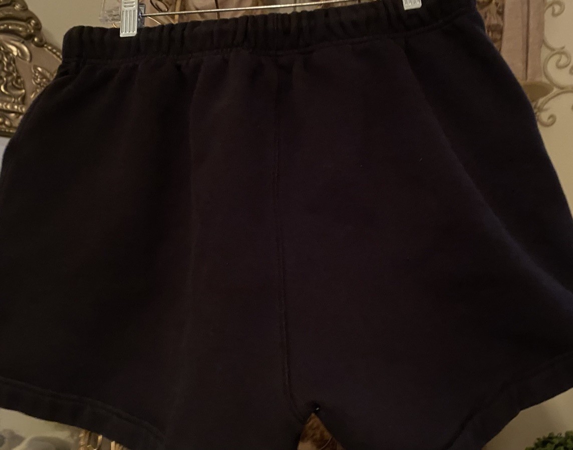 Fear Of God Essentials Sweatshort Spellout Black Cream Drawstring Size L thumbnail 12