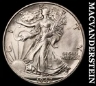 1942-S Walking Liberty Half Dollar - Super Choice Gem Brilliant Unc++++  #J9593