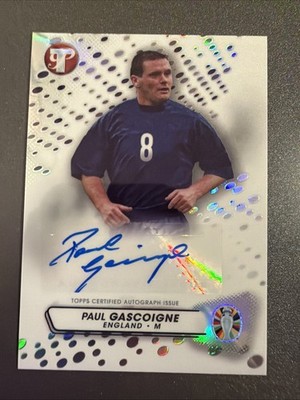 2023 - TOPPS PRISTINE - PAUL GASCOIGNE - ENGLAND - AUTOGRAPH