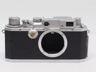 Canon II S2 35mm Rangefinder Camera body, Red X, Leica L39 screw lens mount C59