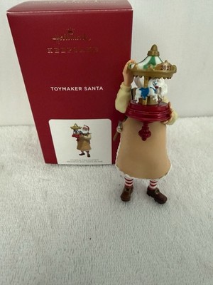 2021 TOYMAKER SANTA HALLMARK KEEPSAKE XMAS ORNAMENT 22nd in SERIES CAROUSEL