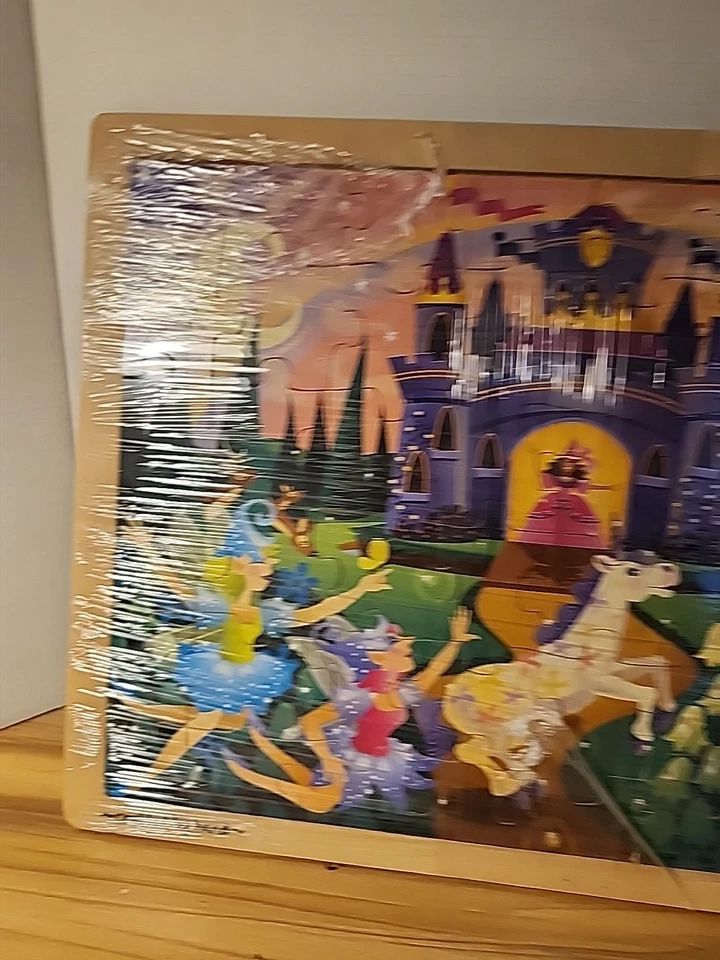 Melissa & Doug Fairy Fantasy 48 pc Wooden Jigsaw Unicorn - Image 2 of 4