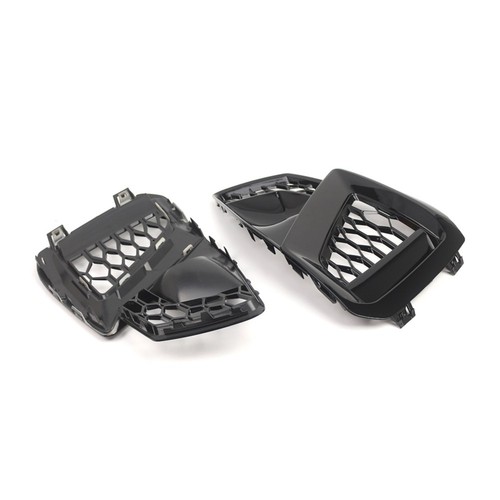 Front Bumper Grille Automotive Replacement Black Color Easy Installation - Picture 8 of 12