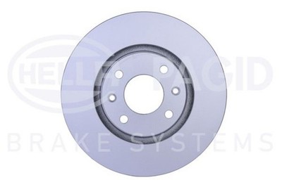 2x HELLA PAGID Bremsscheibe PRO 8DD 355 108-371 für N68 PICASSO OPEL CITROËN DS