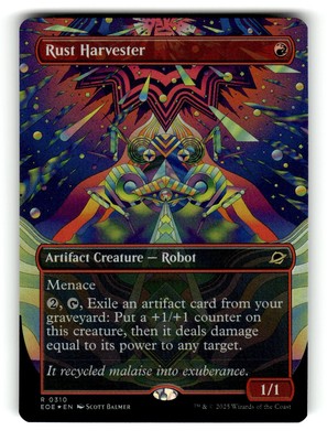 Rust Harvester (Borderless) Edge of Eternities 310 NM FOIL