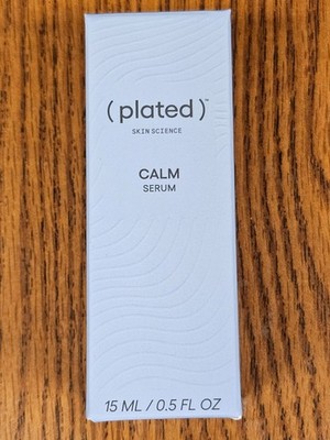 Plated  Skin Science Calm EXOSOMES Serum 15ml/0.5 fl oz Sealed Fresh Authentic