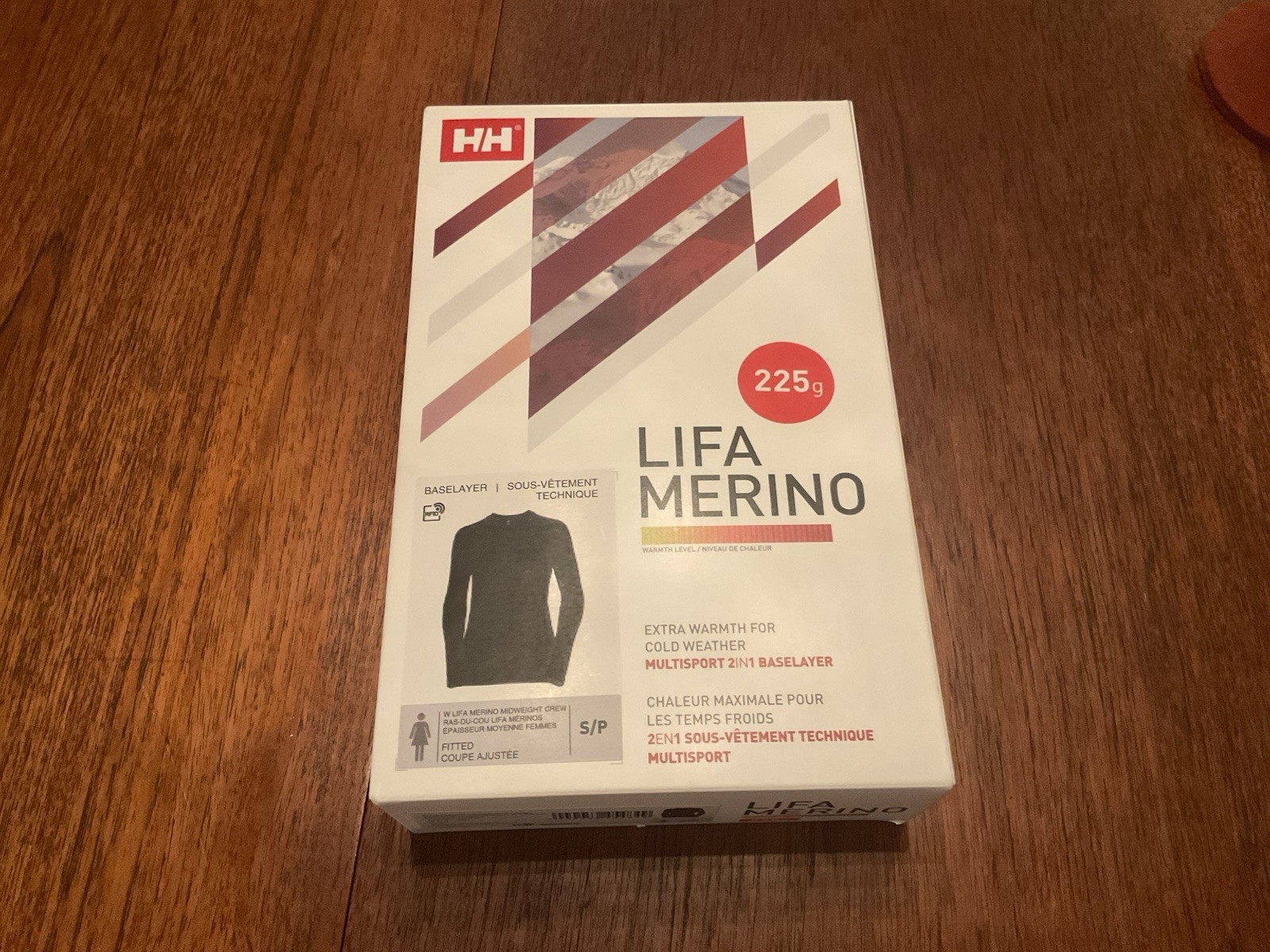 Helly-Hansen LIFA Merino Crew Peso Medio - Capa Base Mujer, Transpirable, Pequeña