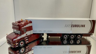 WSI Scania Super T500 Torpedo Vaex & Trailer Thermo King Near Mint Selten Rare