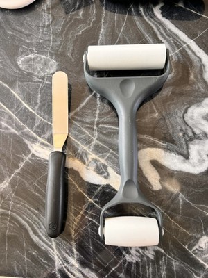 Pampered Chef Double Roller & Palettenmesser 