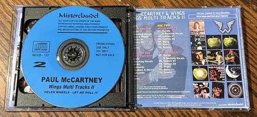 Paul Mccartney And Wings Promo Promotional Rare 2 Cd Lot - Picture 4 of 4