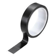 13/16 Inch x 33 Ft High Temperature PTFE Tape Fiberglass Adhesive Tape Black