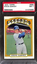 1972 Topps #686 Steve Garvey PSA 7 NM 31575666 