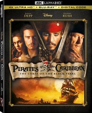 Pirates Of The Caribbean - The Curse Of The Black Pearl 4K/Blu-ray Digital
