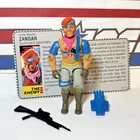 GI Joe Zandar 1986 v1 *100% COMPLETE w/File Card, Excellent!* Dreadnok Vintage