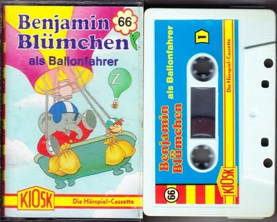 MC Benjamin Blümchen 66 - Benjamin Blümchen als Ballonfahrer - KIOSK C1 blau - Bild 1 von 3