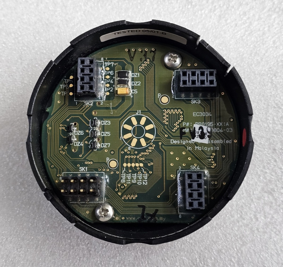 ABB PB0195-XX / 3 M22 003 AU 3009 Transmitter Display & Module