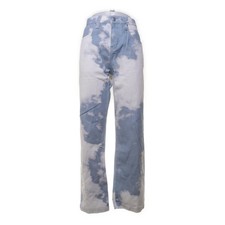 Jaded London, Jeans, Größe: 30, Weiß/Blau, Baumwolle, Batik, Denim, Damen #zq7