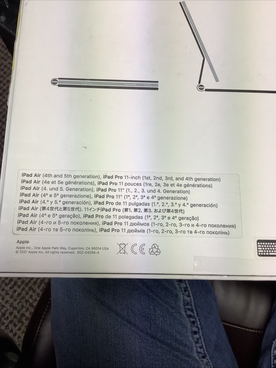 美品　Apple マジックキーボード A2261 MXQT2LL/A　アップル Apple 11インチiPad Pro(第2世代)用 Magic Keyboard 日本語(JIS