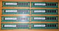 64GB LOT of 8 Samsung 8GB 1Rx4 PC3L-12800R DDR3 ECC Server Memory RAM