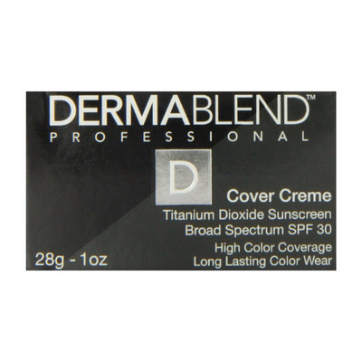Dermablend Professional Cover Creme SPF 30 - 1 oz - Rose Beige (Chroma 1) - 10C