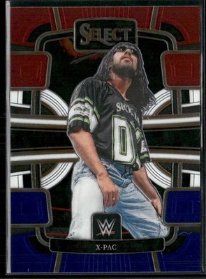 2024 Panini Select WWE #37 X-Pac Red and Blue