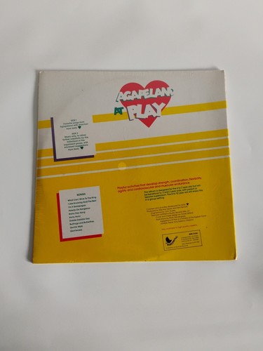 Sealed Agapeland At Play With Holly Heart VINYL LP ALBUM 1983 BIRDWING RECORDS - Picture 2 of 2