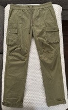 John Elliott Panorama Cargo Pants Olive Green...