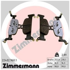 Satz Bremsbeläge Bremsklötze vorne für Audi Q5 FYB FYT | 24079076 Satz Bremsbeläge Bremsklötze vorne für Audi Q5 FYB FYT | 24079076