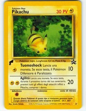 Pikachu - World Collection - #27 Black Star Promo (IT) - Pokemon TCG - 2000