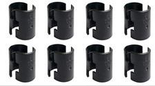16 Pack Wire Shelving Shelf Lock Clips for 1" Post Shelving Sleeves Replacement