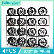 16'' - 22 '' WHEEL RIMS RACK SHELF SHELVES SHOWROOM DISPLAY WHEEL 64x64x200cm