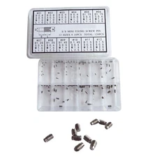 120pcs 12 Sizes Stainless Steel Watch Fixing Screws Pins Repair Accessories A