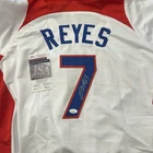 Jose Reyes Signed Dominican Republic Baseball Classic Jersey N.Y. Mets JSA COA