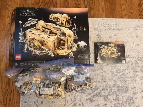 LEGO Star Wars Mos Eisley Cantina Complete Set Box & Instructions Unsorted