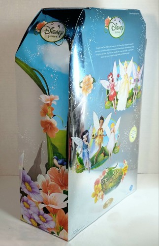 DISNEY FAIRIES TINKER BELL PORZELLAN MESSING SCHLÜSSEL ANDENKEN PUPPE 2008 UNGEÖFFNETE BOX - Bild 8 von 24
