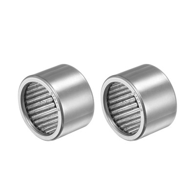 2x B1412 Needle Roller Bearings 7/8'' x 1-1/8'' x 3/4'' Full Complement Drawn Cup