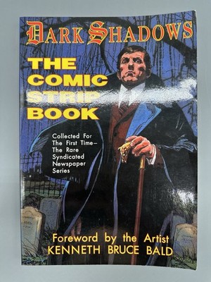 Dark Shadows Comic Strip Book Pre-owned TPB 1996 Ken Bald Gothic TV Soap Signed