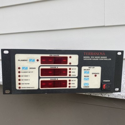 TERRANOVA 934 WIDE RANGE VACUUM GAUGE CONTROLLER