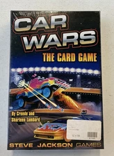 Car Wars The Card Game Steve Jackson Games Brand New Sealed -- S2G --
