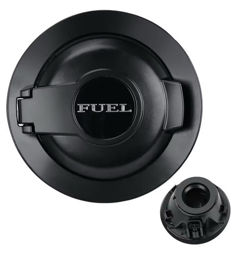 Fuel Filler Door Cap Matte Black Gas Cover Cap Vapor Edition Dodge