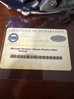 Michael Strahan Autographed New York Giants Mini Helmet Steiner Authenticated