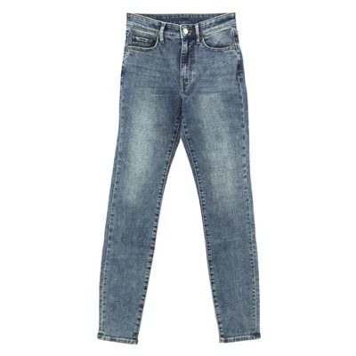 ESPRIT Damen Jeans Hose High Rise Skinny blue used blau 33066 - Bild 1 von 2