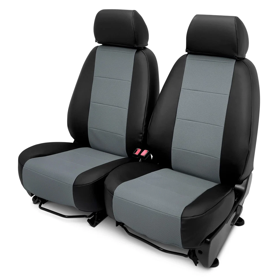 For Mercedes-Benz Sprinter 3500 15 Seat Cover Retro Weave 1st Row Black & Light Foto 3 de 4