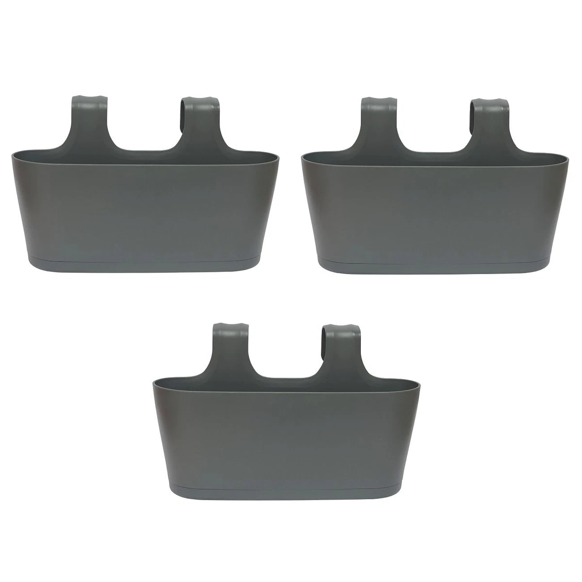 zink blumenkasten Balkonkasten aus Zink  Pflanzgef mit Haken im Antik-Look