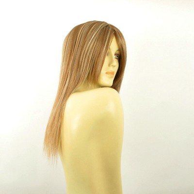 Perruque Femme Longue Blonde Foncée Mèches Claires EMELINE F27613 - Synthétique Bouclée - Neuf Avec étiquettes