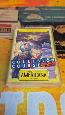 Collision Course (1986) Spectrum 48k 128k (Tape, Manual, Box) classic 8-bit